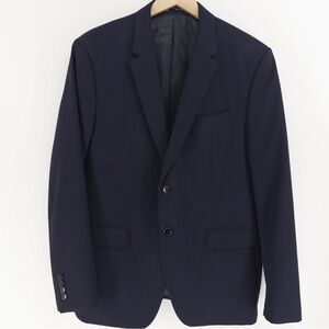 Zara Men’s Cool Comfort Blazer Size 44 US Black Color